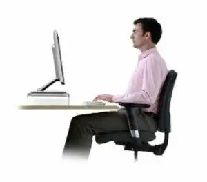 Rugleuning bureaustoel
